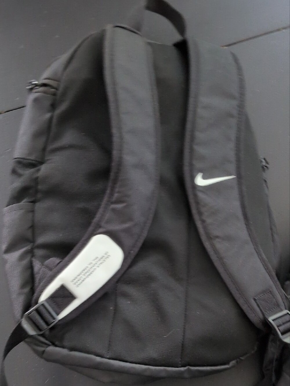 Nike Black Soccer Backpack with rain cover - Picture 2 of 7